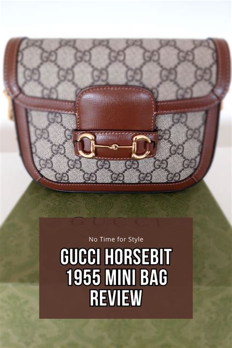 gucci horsebit mini review